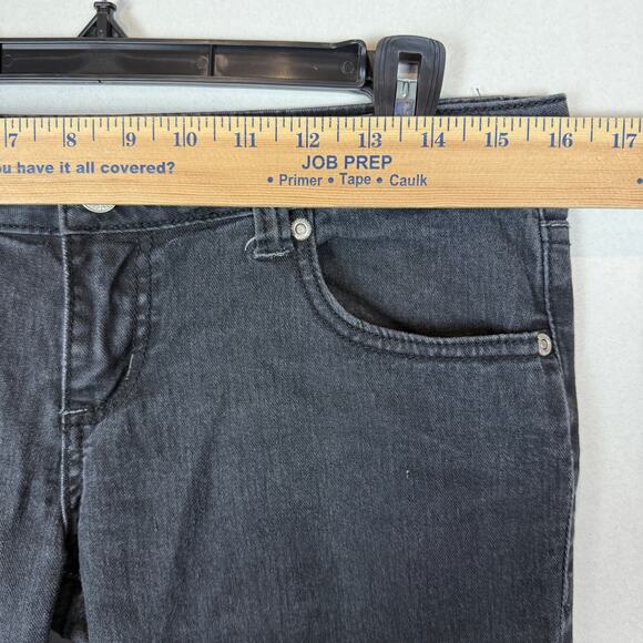 Forever Twenty One Jeans Women's 27 Black Stretch Low-Rise Straight Leg Classic - Picture 9 of 13